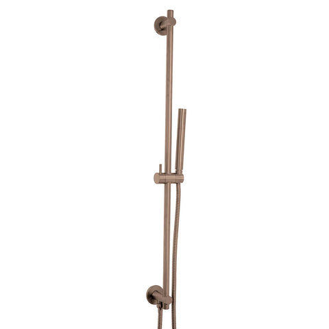 Slide Rail with Single Function Hand Shower