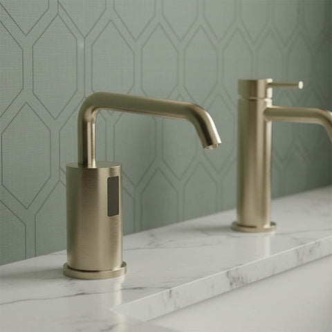 Touch-Free Sensor Soap Dispenser - Brushed Brass

