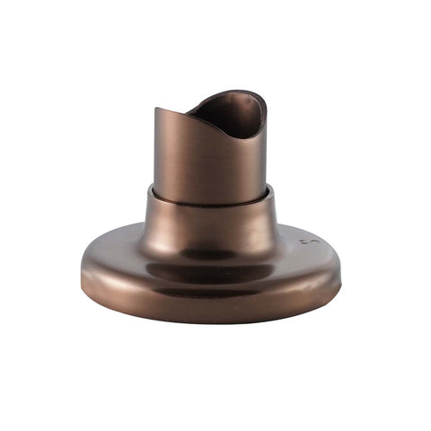 Thermostatic Heating Element Wire Cover for Towel Radiators brushed bronze