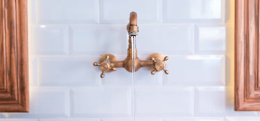 traditional basin mixer tap copper 