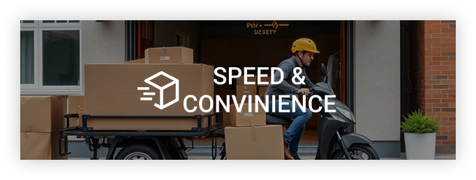 Speed & Convinience