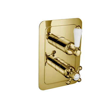 Traditional Concealed 2 Outlet Shower Valve

