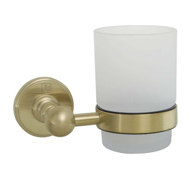 Tumbler Holder Wall Mounted - Brushed Brass

