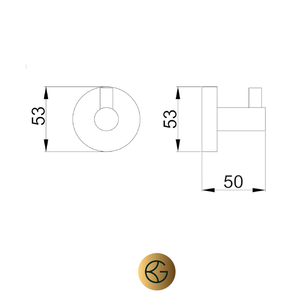 Single Robe Hook