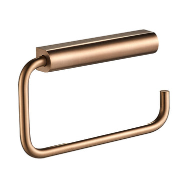 Wall-Mounted Toilet Roll Holder - Brushed Bronze

