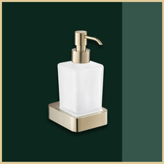 Gold Deck Mounted Soap Dispenser 