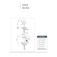 basin tap brushed bronze
