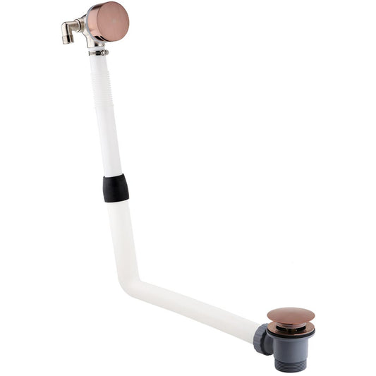 Brushed Bronze Bath Filler with Click Clack Waste