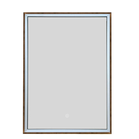 brushed bronze mirror cabinet