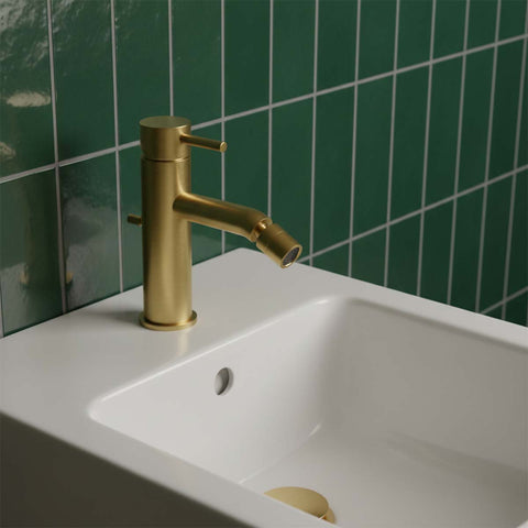 bidet sprayer tap - brushed brass 