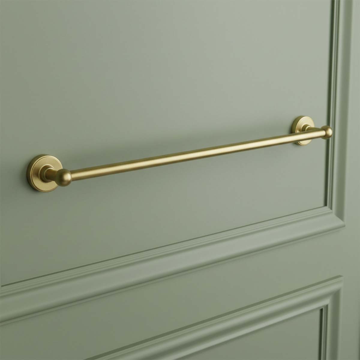 brass towel holder wall mount