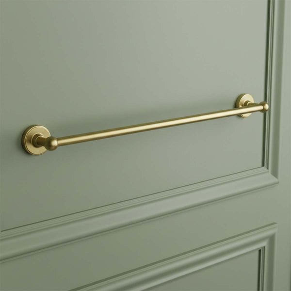 brass towel holder wall mount