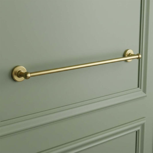 brass towel holder wall mount