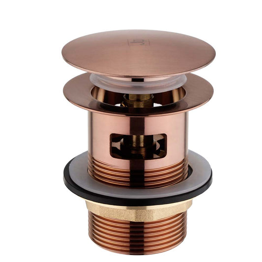 Brushed Bronze Click Clack Bath Waste