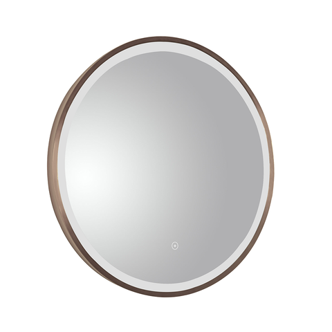 brushed bronze bathroom mirror