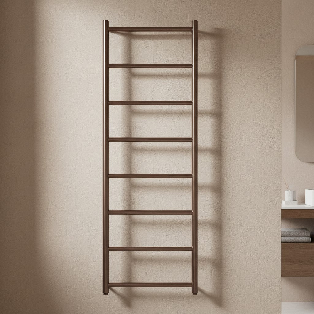 bronze bathroom radiator