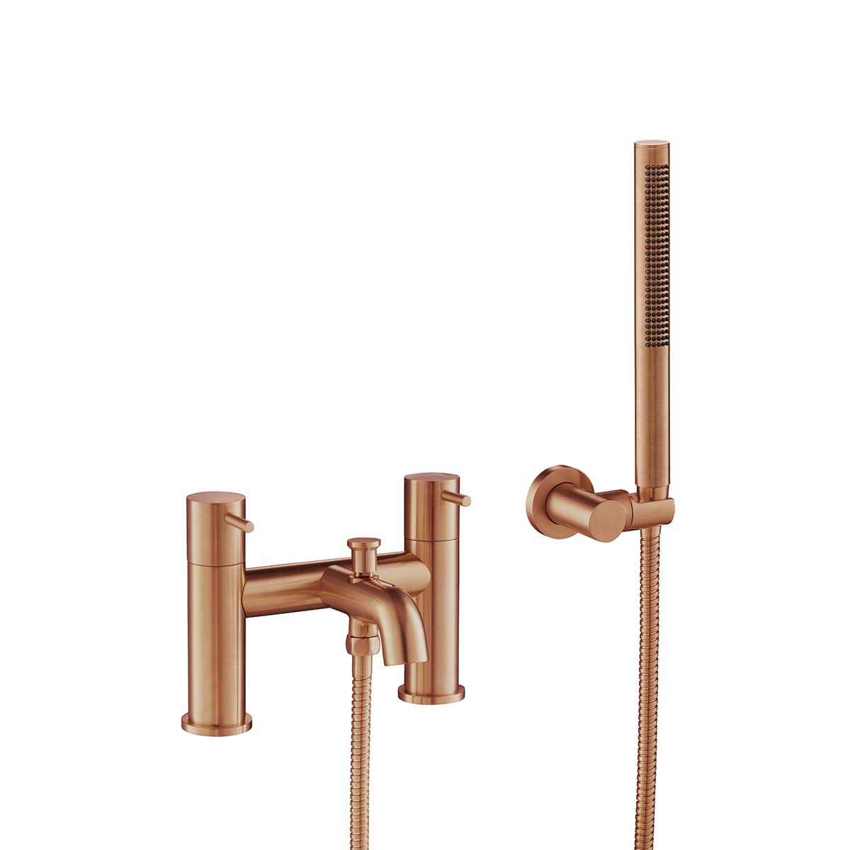bronze deck mounted bath mixer tap