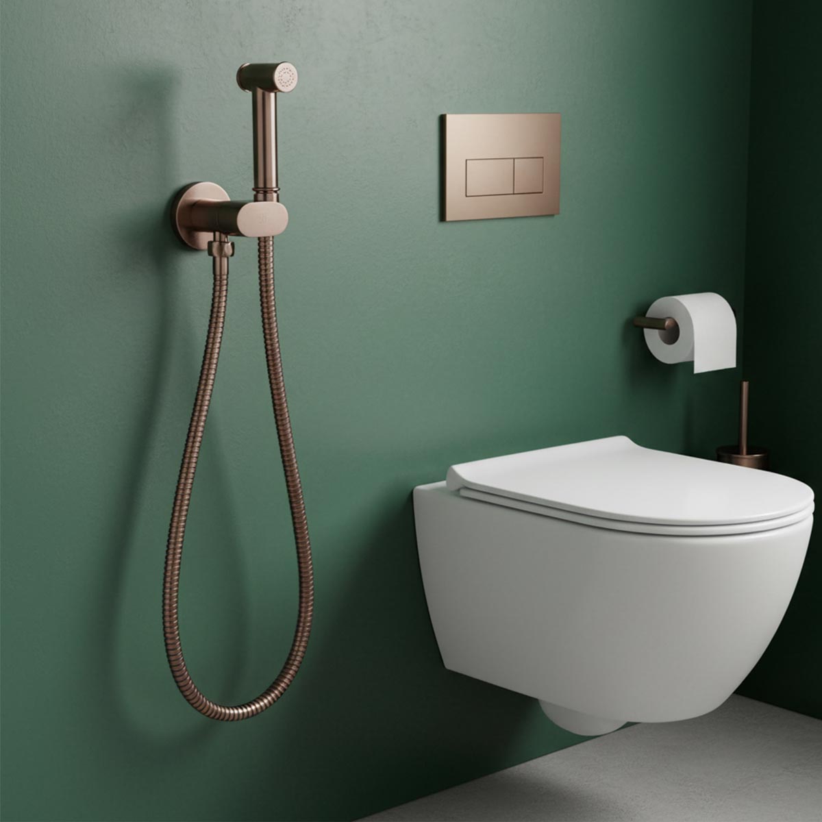 bronze douche shower spray