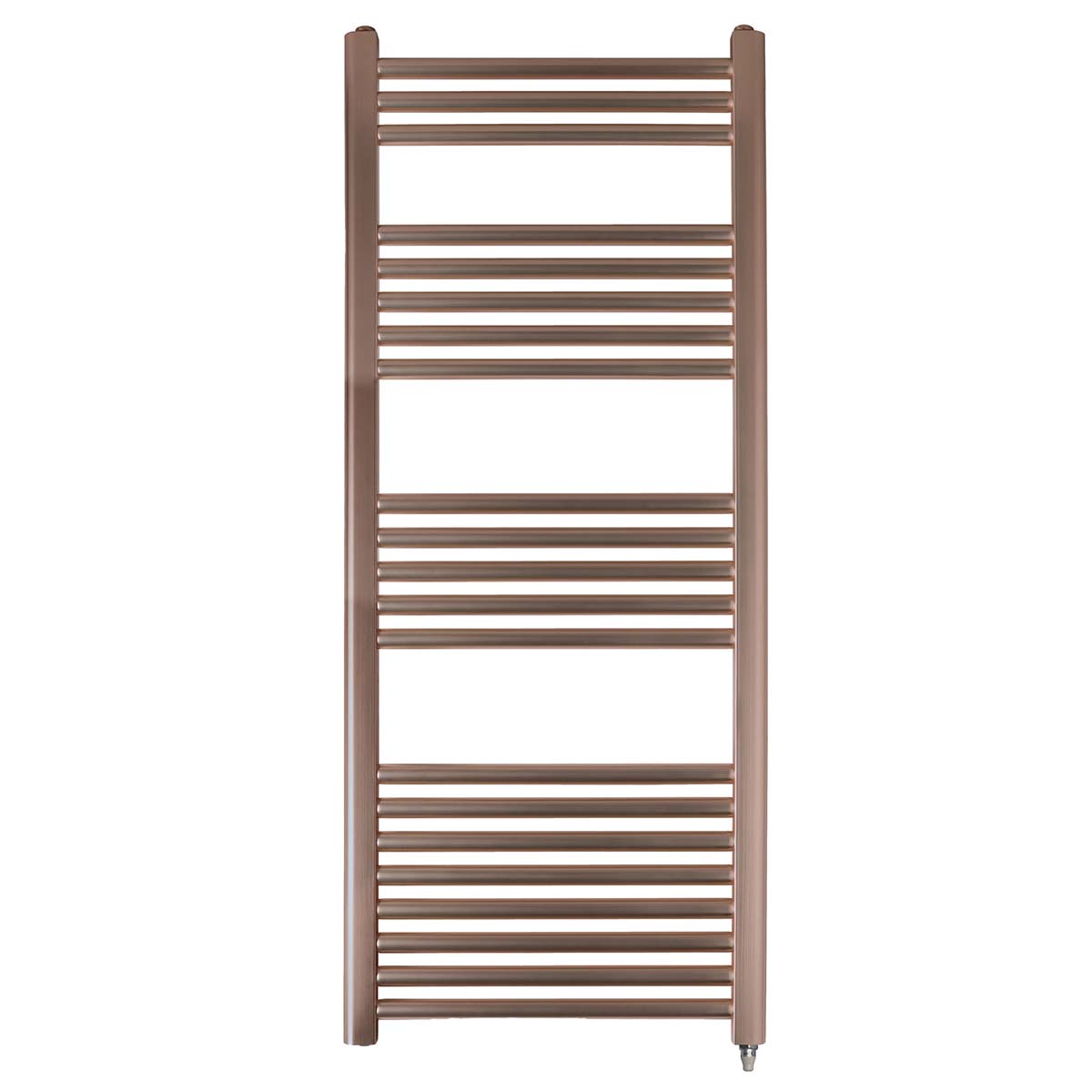 bronze electric heated bathroom towel rail 1200mm x 500mm