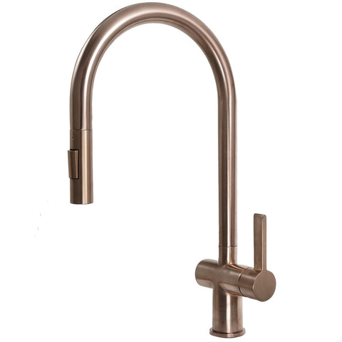brushed bronze kitchen tap