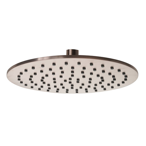 bronze fixed shower head