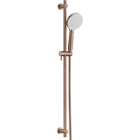 bronze shower rail
