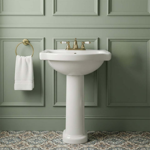 brushed brass towel ring