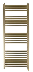 electric towel rail brushed brass