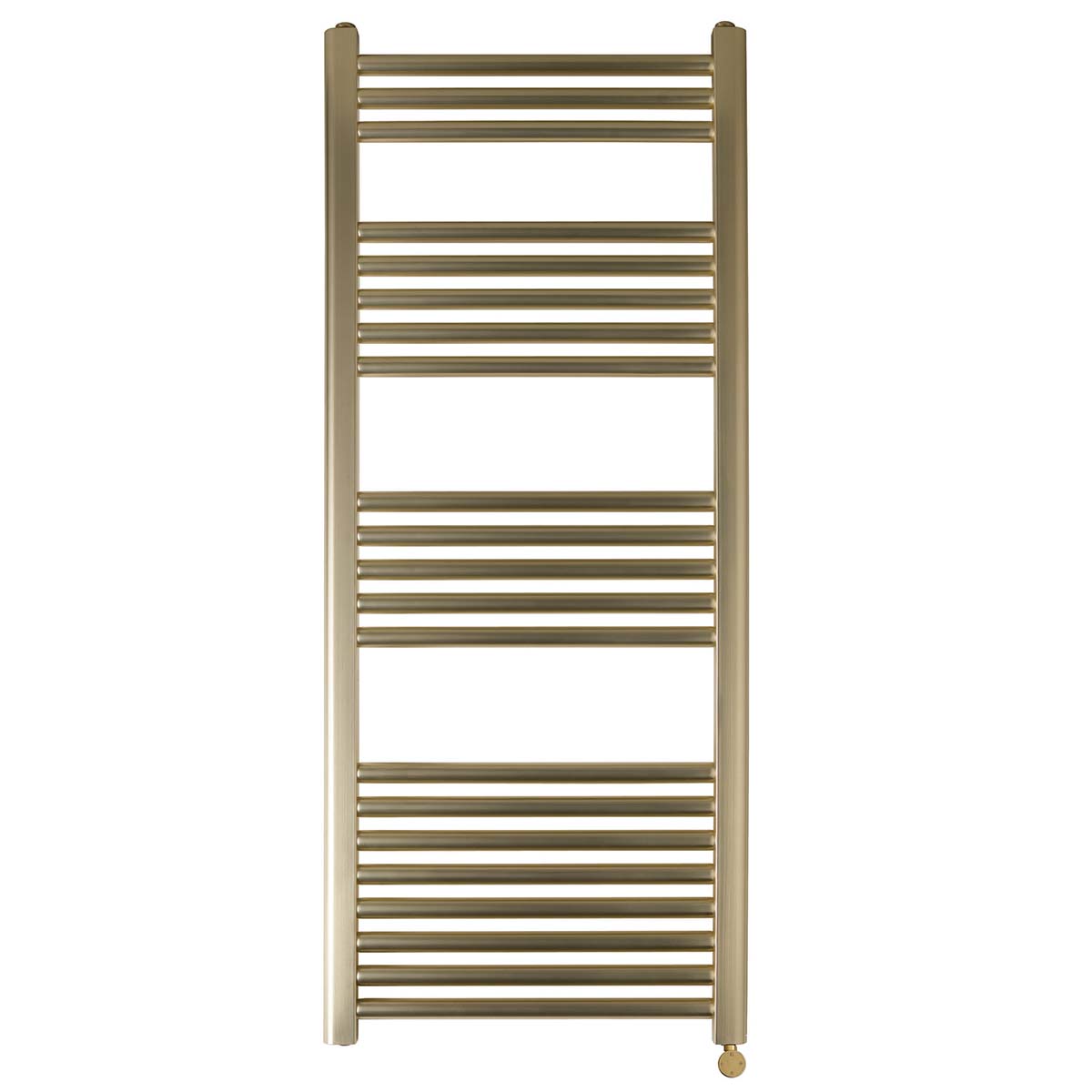 brushed gold heated towel rail uk 1600mm x 500mm