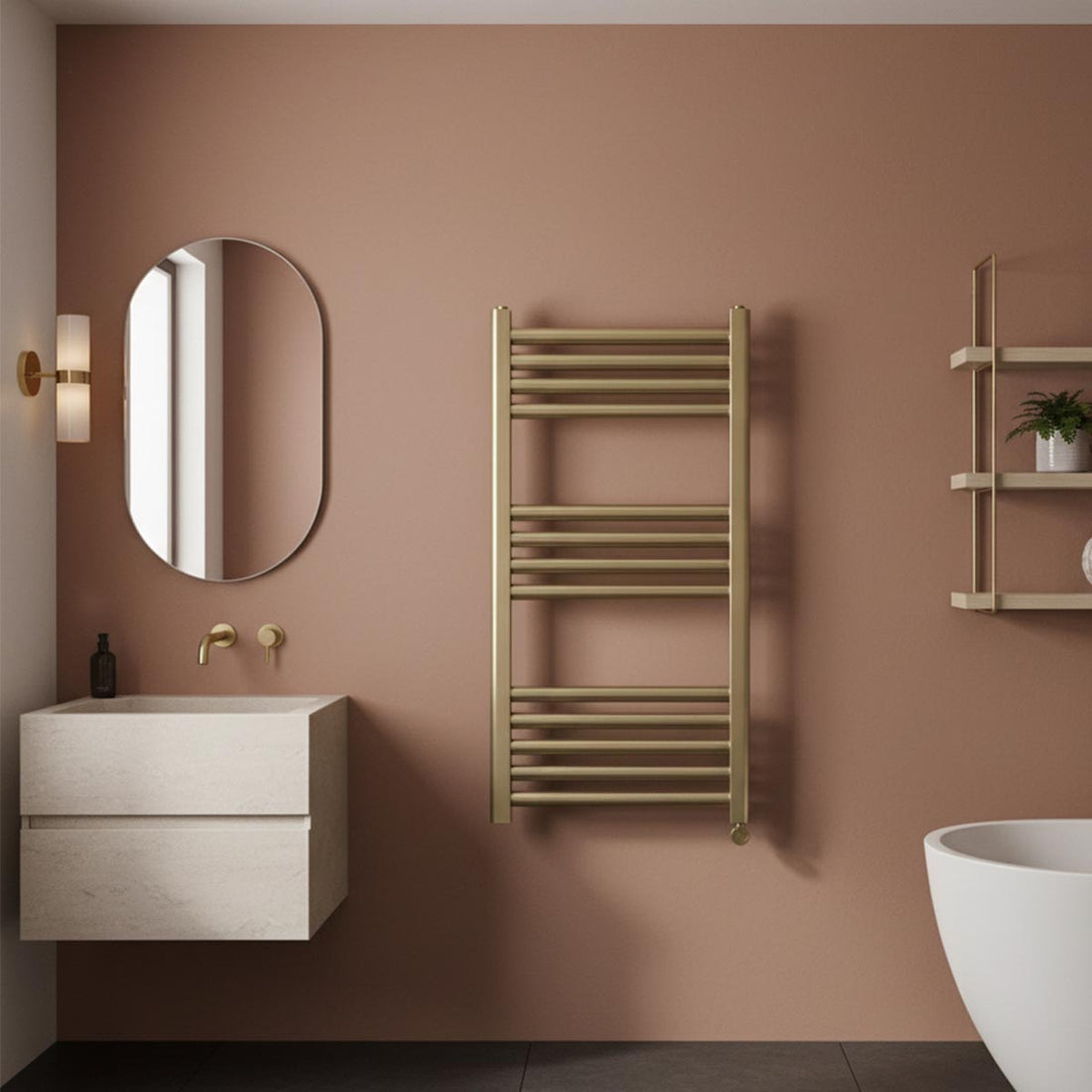 Gold Towel Radiators