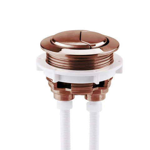 cistern dual flush button 78mm - bronze