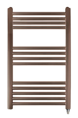 brushed bronze towel rail