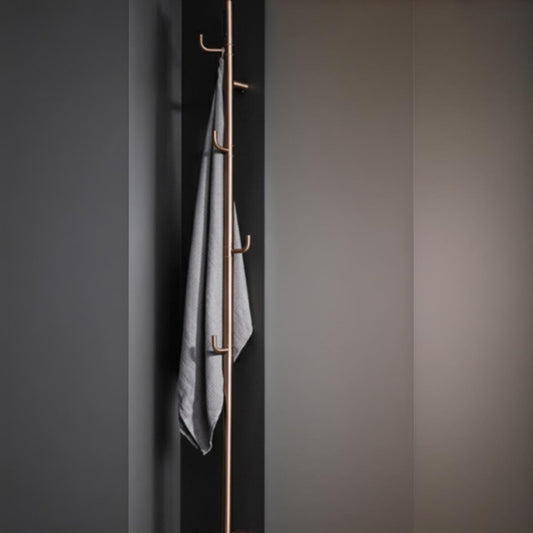 dry electric towel rail brushed bronze
