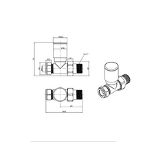 brass thermostatic radiator valves