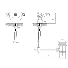 traditional bidet taps