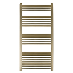 gold radiator bathroom