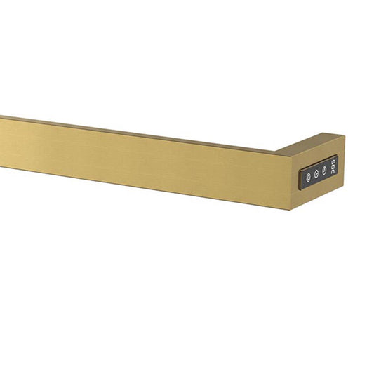 ThermaZen Square Electric Towel Bar - Gold