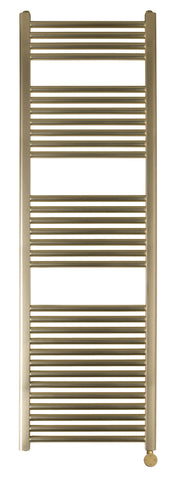 brushed gold heated towel rail uk 1600mm x 500mm