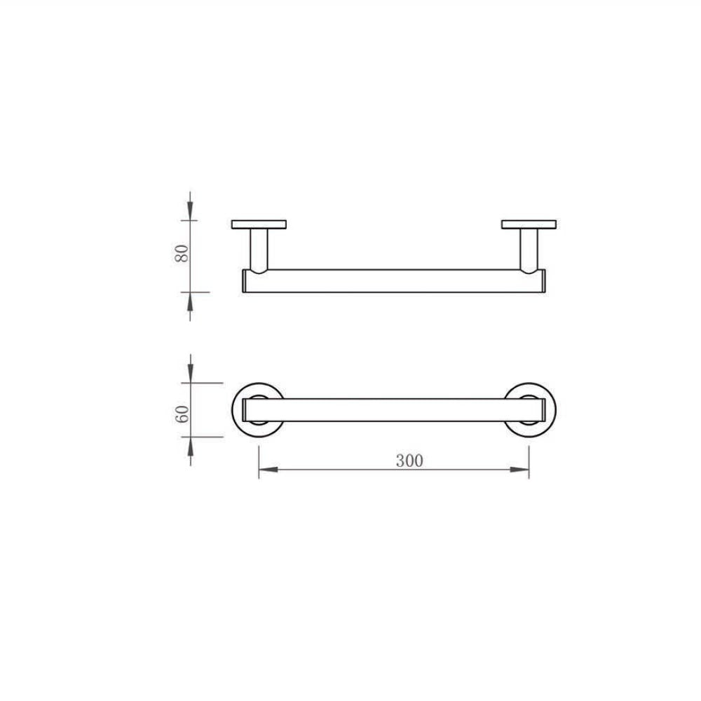 gold grab rails for showers