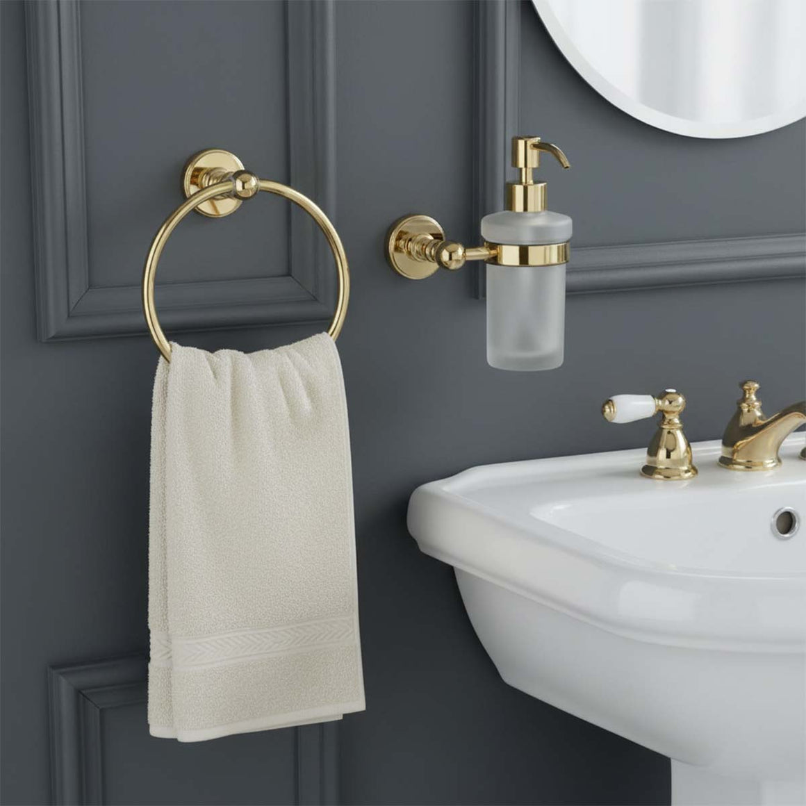 Gold Bathroom Accessories and Fittings