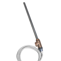Towel radiator heating element brushed bronze 200w, 400w, 600w