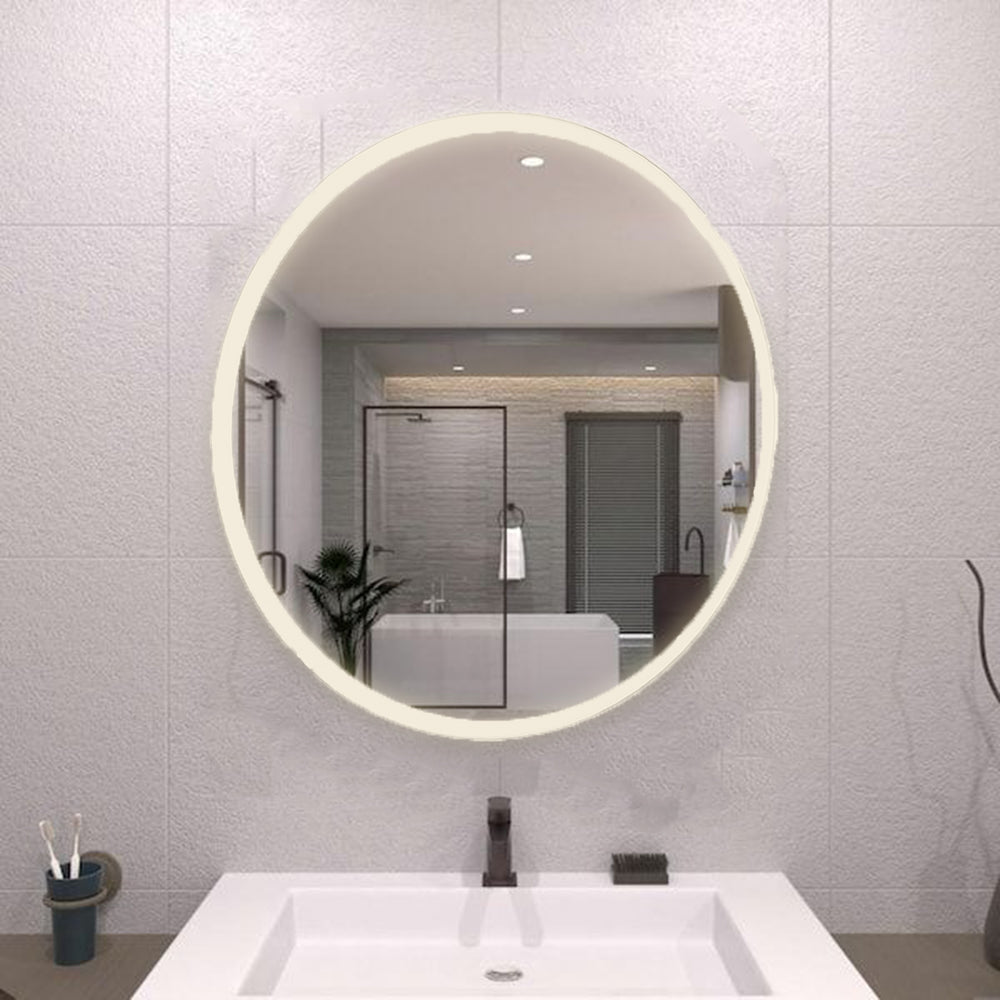 led mirror gold