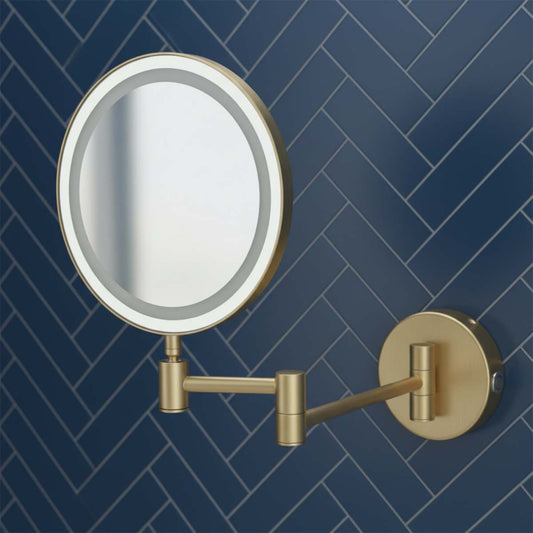 illuminated magnifying mirror