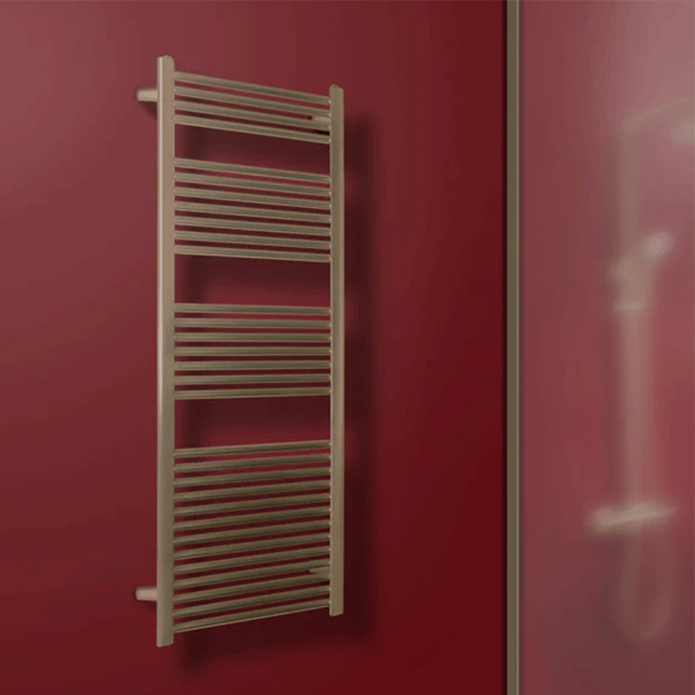 gold towel radiator