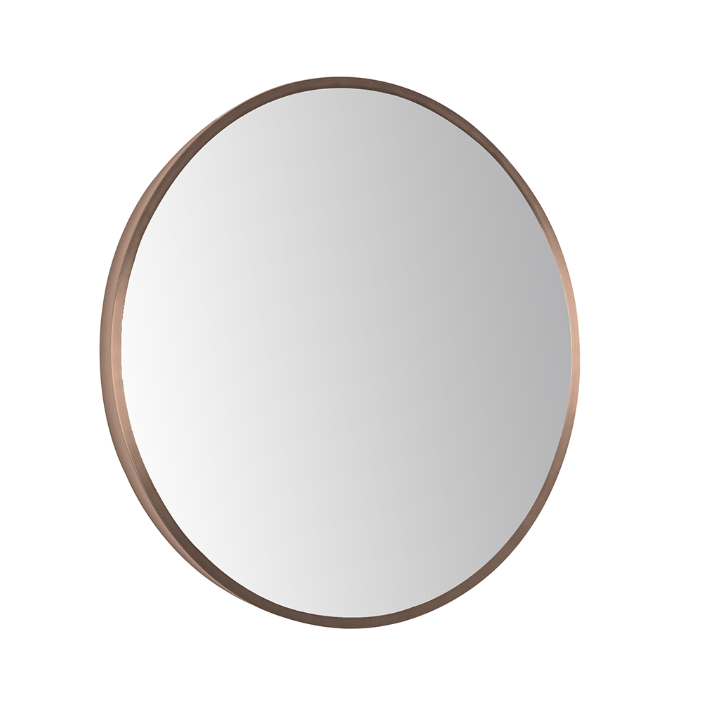 brushed bronze mirror