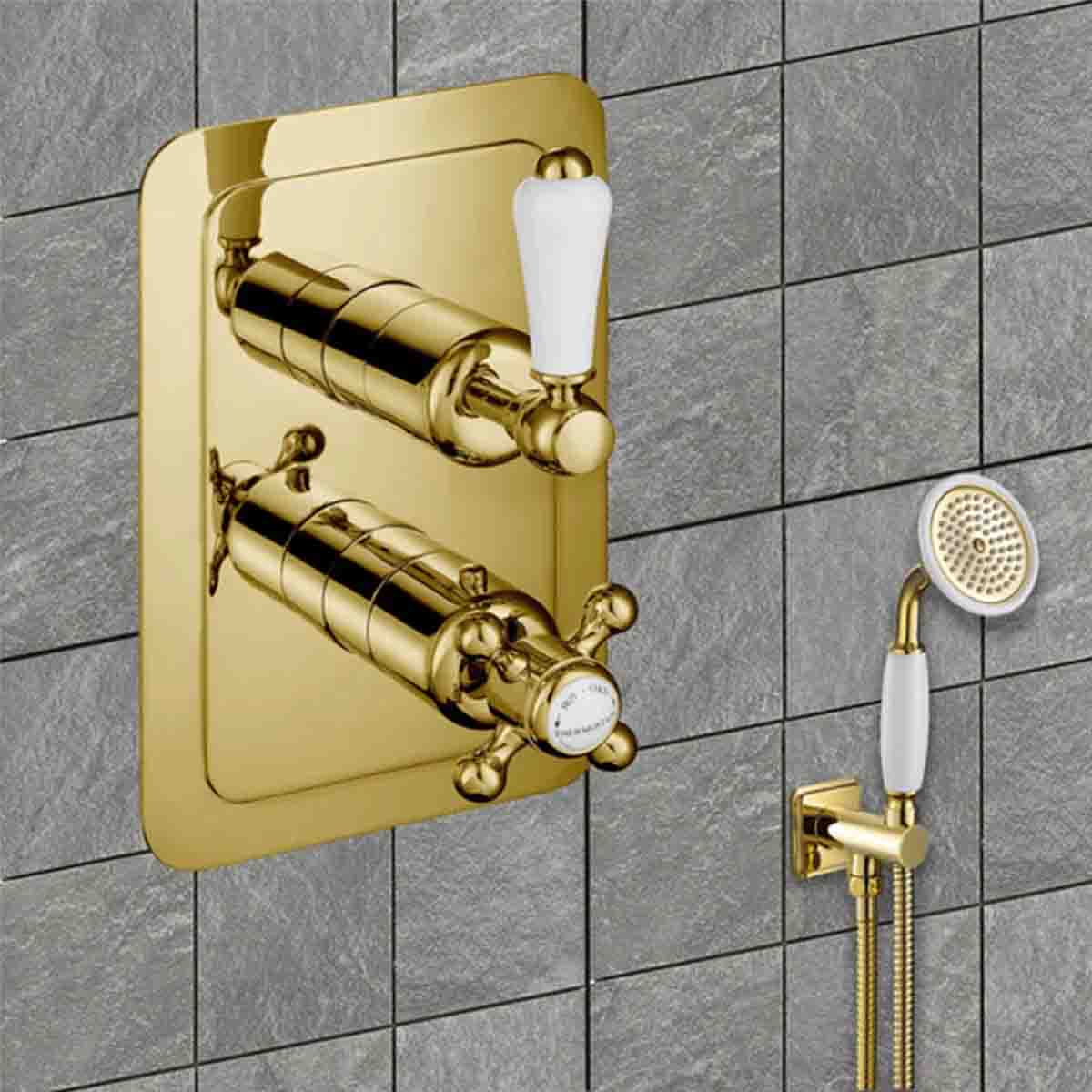Concealed Thermostatic Single Outlet Shower Mixer Valve

