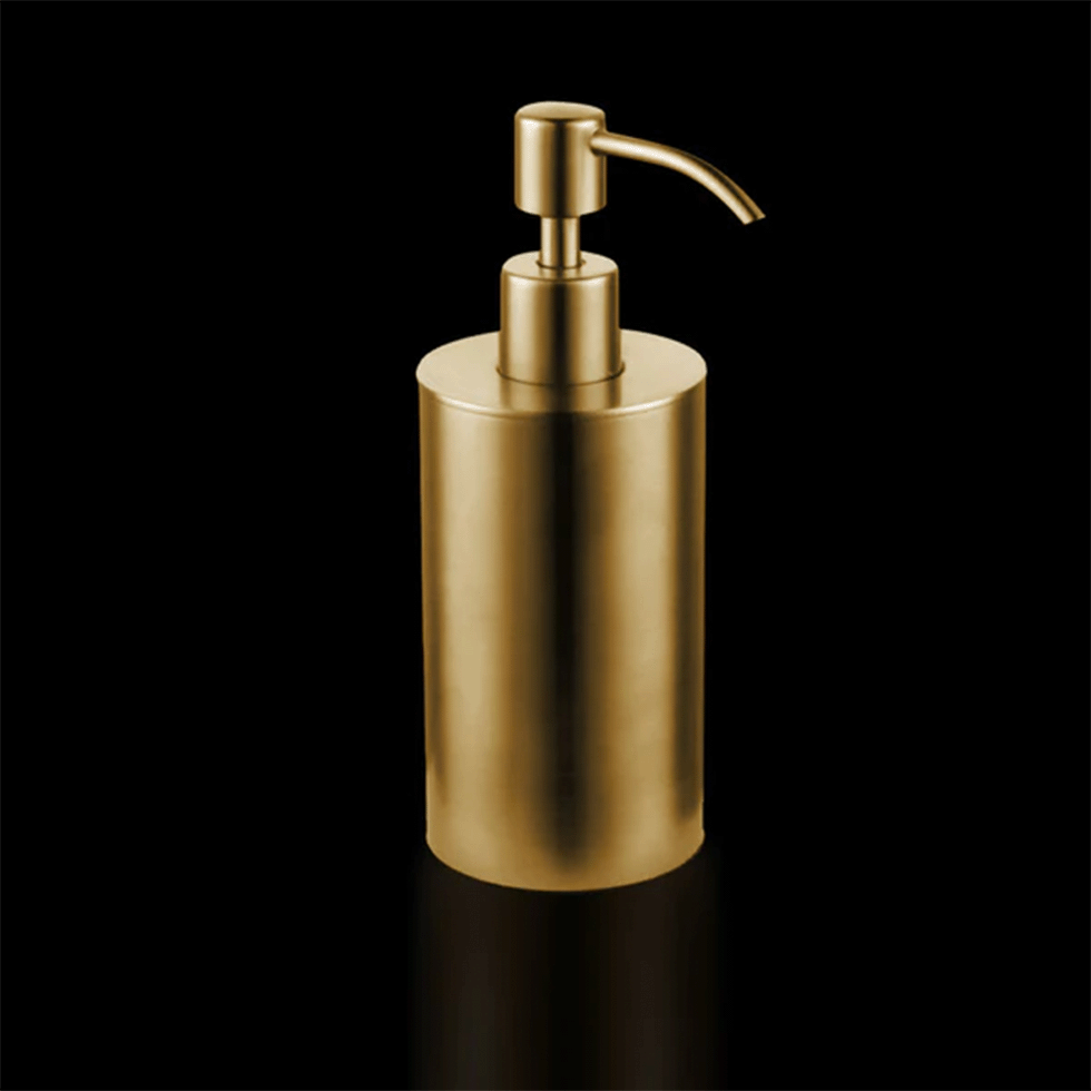 brass soap dispenser