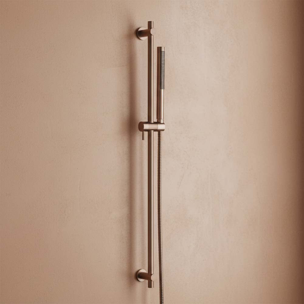shower sliding bar with pencil handset