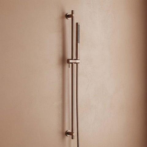 shower sliding bar with pencil handset