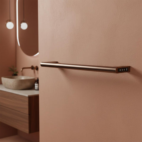 single bar electric towel rail